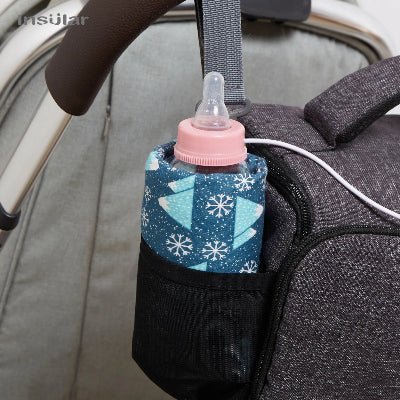 Chauffe biberon - BabyBottleWarmer™ - Flocon de neige - monbebegourmand