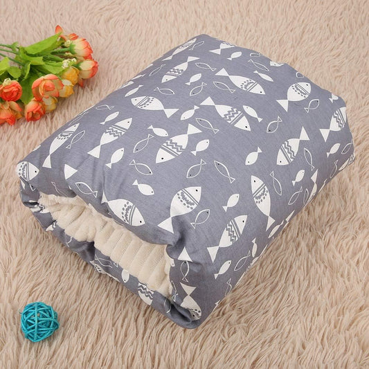 Coussin d’Allaitement - ArmNurse™ - Poissons - monbebegourmand