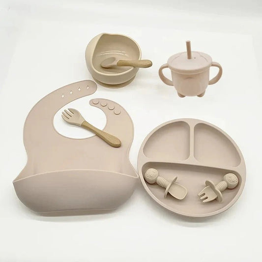 Vaisselle Bebe - TablewareBabySet™ - Beige - monbebegourmand