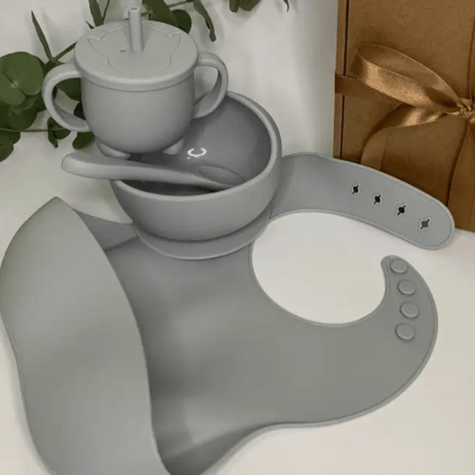 Vaisselle Bebe - TablewareBabySet™ - Cendre - monbebegourmand