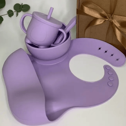 Vaisselle Bebe - TablewareBabySet™ - Violet - monbebegourmand