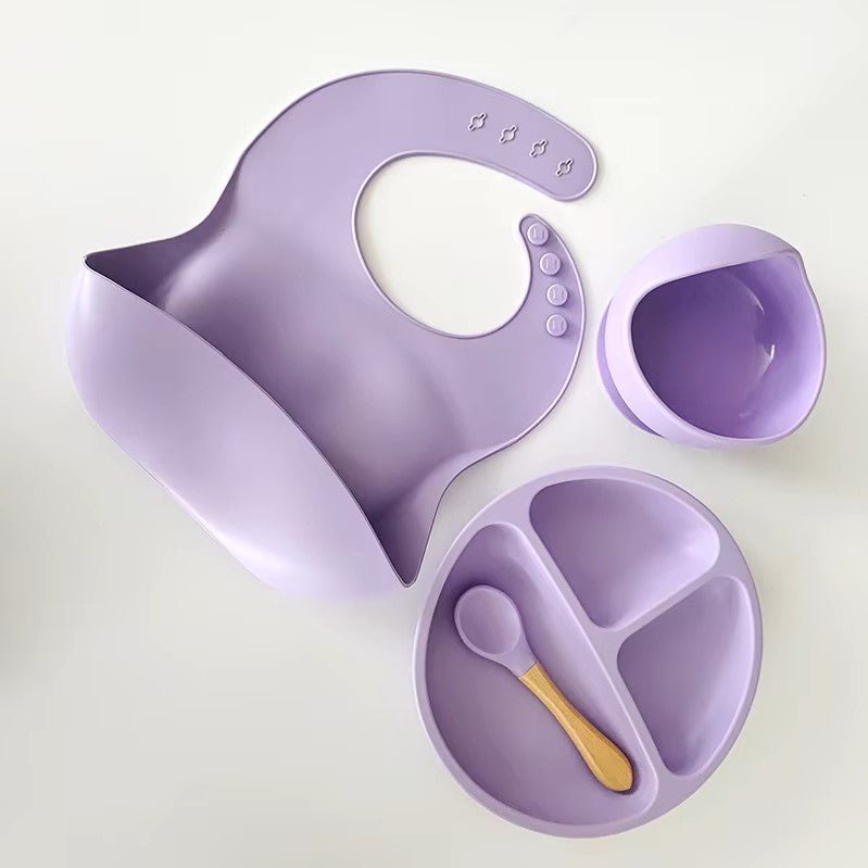 Vaisselle Bebe - TablewareBabySet™ - Violet - monbebegourmand